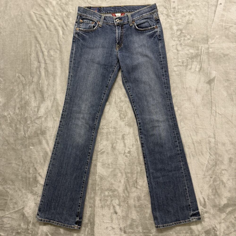 VTG Lucky Brand Low Rise Bootcut Women’s 2/26 Denim Stretch Jeans Made In USA